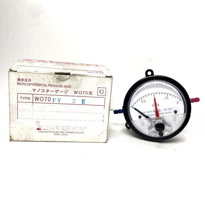 山本電機　マノスターゲージ　WO70-FV-2E