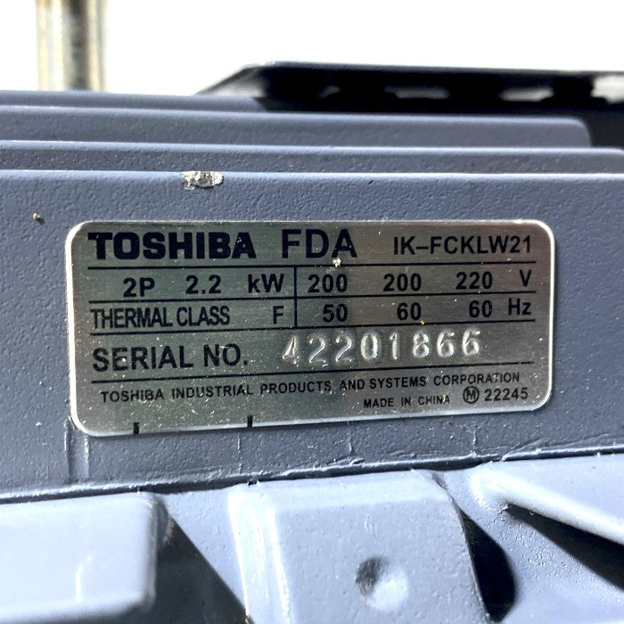 東芝　ポンプモーター　IK-FCKLW21
