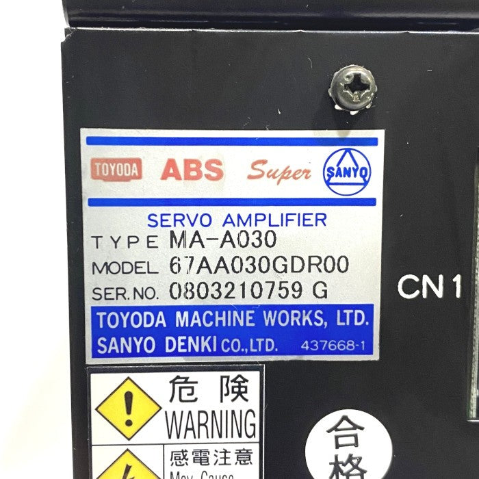 TOYODA　サーボアンプ（１、２、３軸）　MA-A030