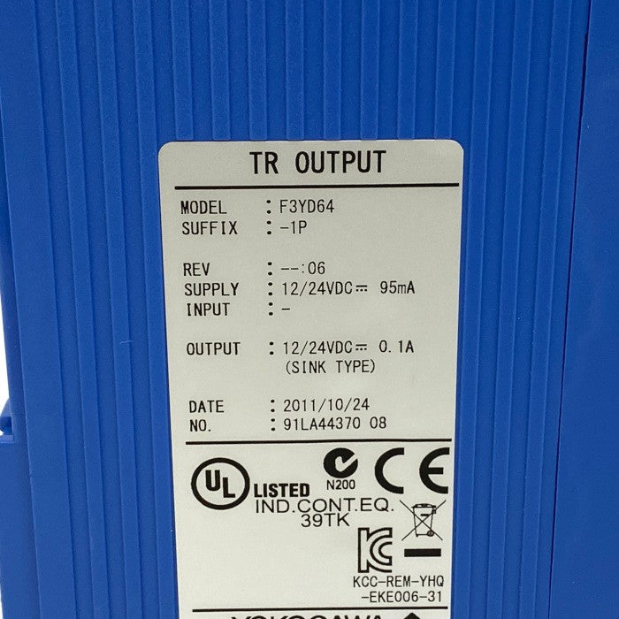 横河電機　出力モジュール　F3YD64-1P