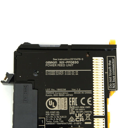 オムロン　I/O電源追加供給ユニット　NX-PF0630