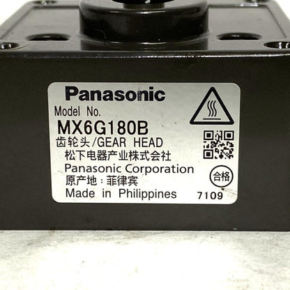 Panasonic　ギヤヘッド　MX6G180B