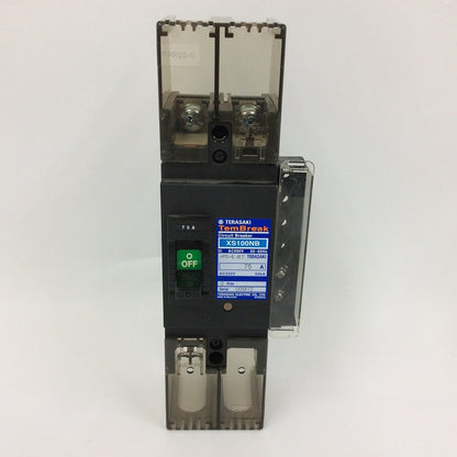 TERASAKI  ブレーカー XS100NB 75A 2POLE