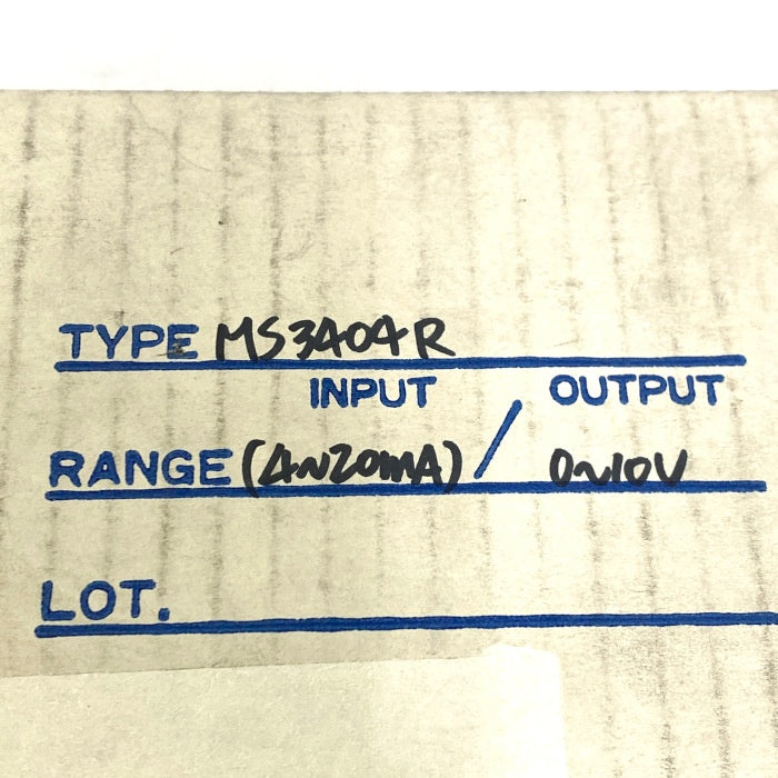 MTT　信号変換器　MS3404R-G