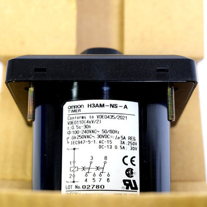 オムロン　タイマー　H3AM-NS-A