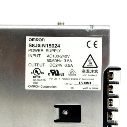 オムロン　スイッチング・パワーサプライ　S8JX-N15024