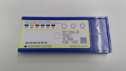 切削チップ	TPGT110304L-SD T1500Z