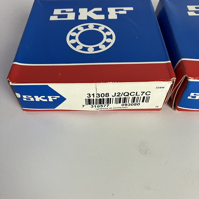 SKF　ベアリング2個セット　31308　J2/QCL7C