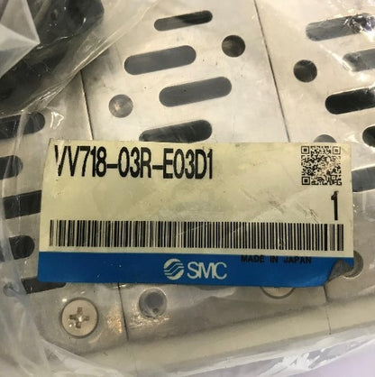 SMC　マニホールド　VV718-03R-E03D1