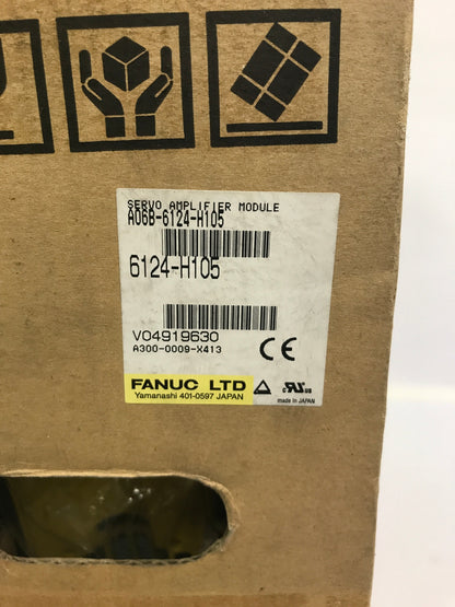 FANUC　ACサーボモジュール　A06B-6124-H105