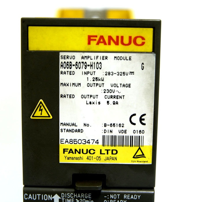 ファナック　サーボアンプ　リビルト品　A06B-6079-H103