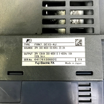 富士電機　インバータ　FRN7.5E1S-4J
