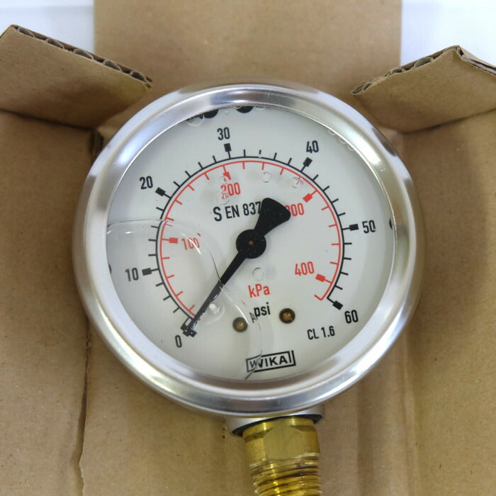 WIKA　圧力計　0-60PSI CONN 1/4NPT
