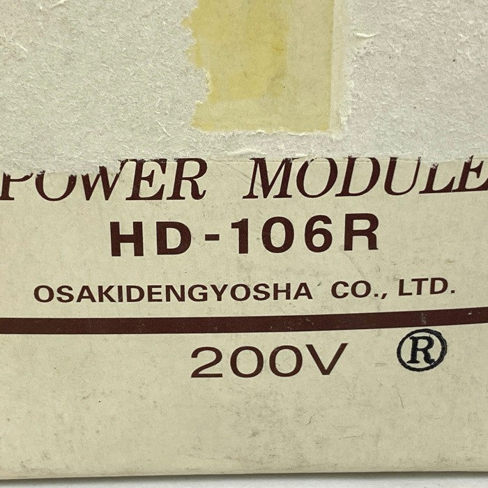 大崎電業　パワーモジュール　HD-106R