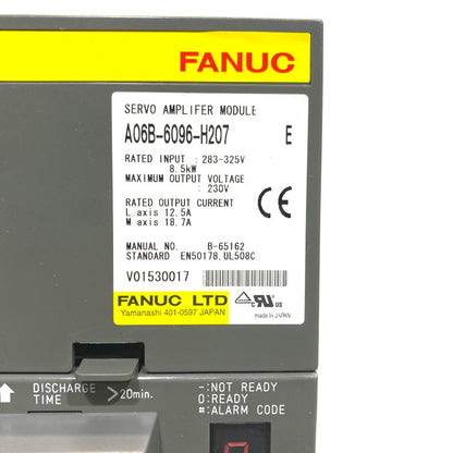ファナック　ＡＣサーボアンプＳＶＭ２－４０　A06B-6096-H207