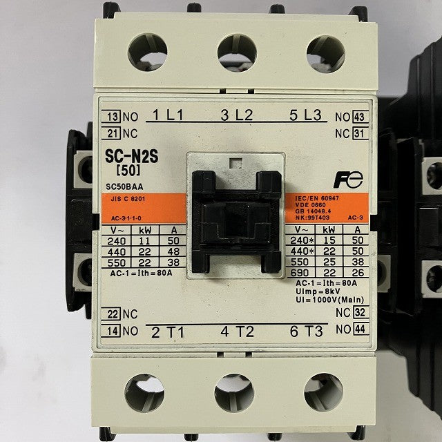 富士電機　電磁接触器　SC-N2S（コイル電圧100V）　2個セット
