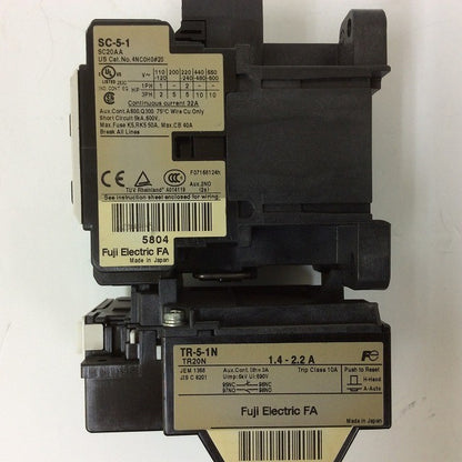 富士電機　ブレーカー　SC5-1（SC20AA）とTR-5-1N（TR20N）
