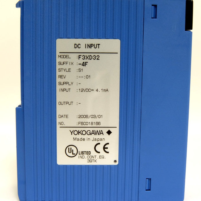 横河電機　DC入力モジュールシンク　F3XD32-4F