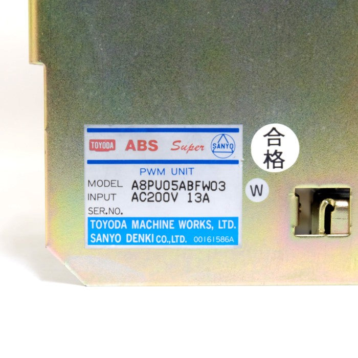 ジェイテクト　サーボアンプ（GC32）　A8PU05ABFW03