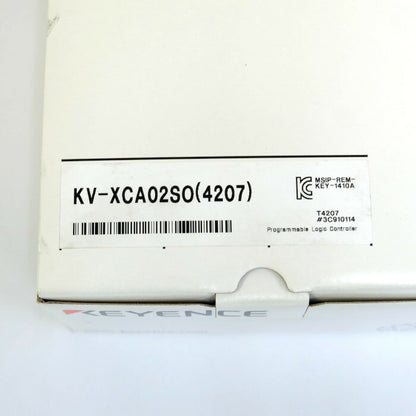 キーエンス　高速カウントユニット　KV-XCA02S0(4207)