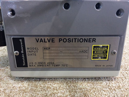 Yamatake-Honeywell　E/Pポジショナー　VPI05　取扱説明書付