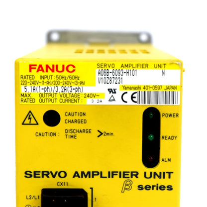 ファナック　サーボアンプ　リビルト品　A06B-6093-H101