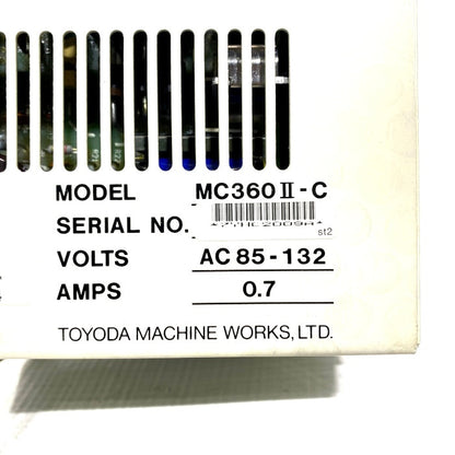 TOYODA　サーボアンプ　MC360 2-C