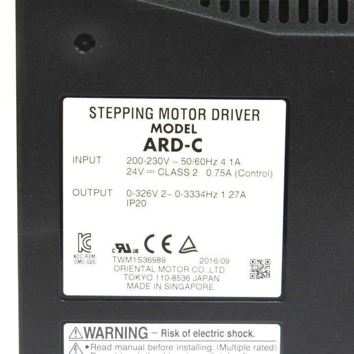 オリエンタルモーター　αSTEP　ARシリーズ　AR46BC-3
