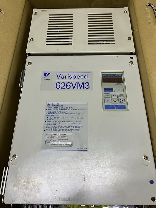 Yaskawa　スピンドルドライブ　VARISPEED　626VM3　CIMR-VMW2011