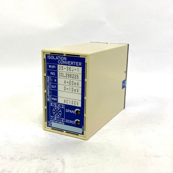 渡辺電機　絶縁変換器　WVP-DS-36J-1