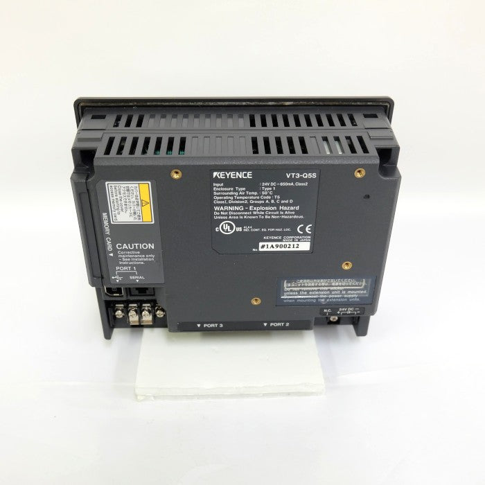キーエンス　5型STNカラータッチパネルディスプレイ　VT3-Q5S