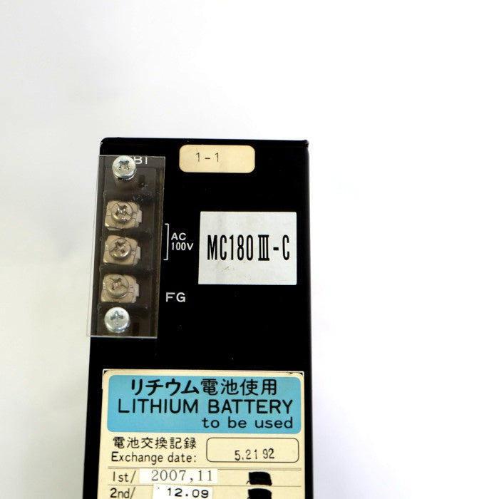 ジェイテクト　コントローラー　MC180III-C(MC180用)