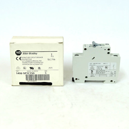 ALLEN BRADLEY　配線用遮断器　2個入　1492-SP1C150