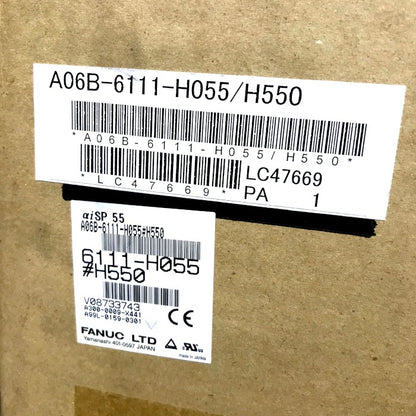 FANUC　ACピストンモジュール　A06B-6111-H055/H550