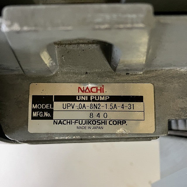 NACHI　不二越　ポンプ　UPV-0A-8N2-1.5A-4-31
