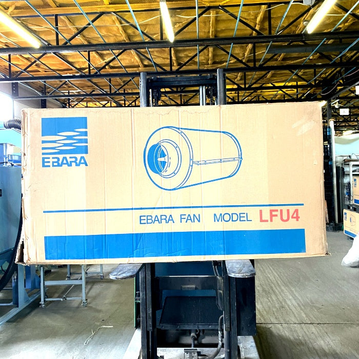 EBARA　送風機　LFU4型 消音ボックスタイプ 斜流 直動式　4LFU45.4S　50Hz