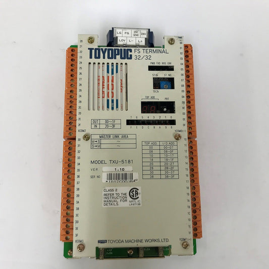 JTEKT　TOYOPUC　FSターミナル 中古 TXU-5181