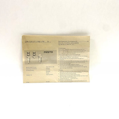 FESTO　レギュレーター　LFRS-D-MINI-A 1/4 194711