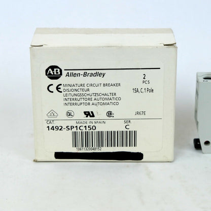 ALLEN BRADLEY　配線用遮断器　2個入　1492-SP1C150