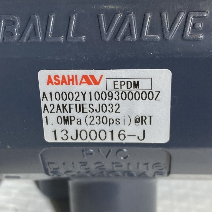 ASAHI AV　ボールバルブ21型α　A2AKFUESJ032 TA2A-050D-00 4N3S102K-W5-G31193
