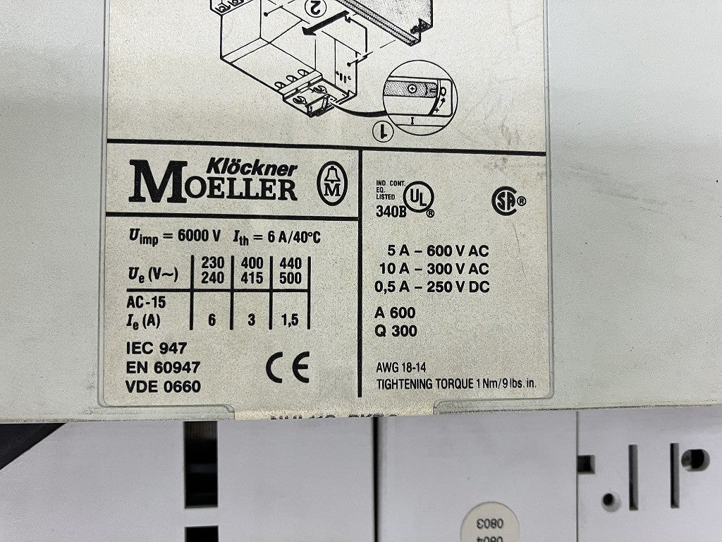 MOELLER　電磁接触器