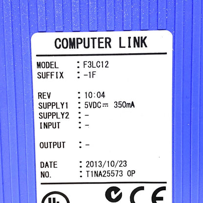 横河電機　PLCプログラマブルコントローラー 　F3LC12-1F
