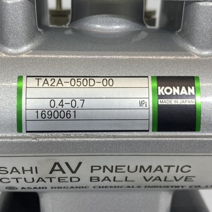 ASAHI AV　ボールバルブ21型α　A2AKFUESJ040 TA2A-050D-00 4N3S102K-W5-G31193