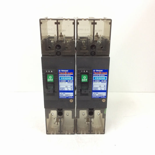TERASAKI 　ブレーカー　2台セット　XS30NB 15A 2POLE