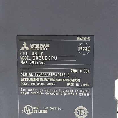 三菱電機　シーケンサー　Q03UDCPU