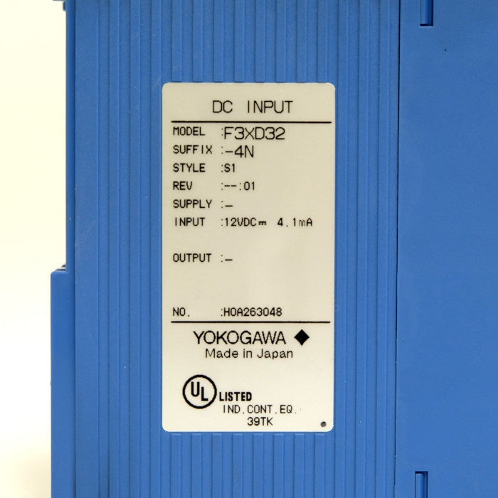 横河電機　DC入力モジュールシンク　F3XD32-4N