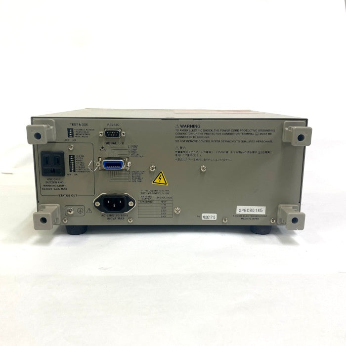 KIKUSUI　耐電圧試器　TOS5050As