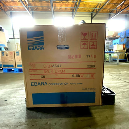 EBARA　送風機　LFU4型 消音ボックスタイプ 斜流 直動式　4LFU45.6　50Hz