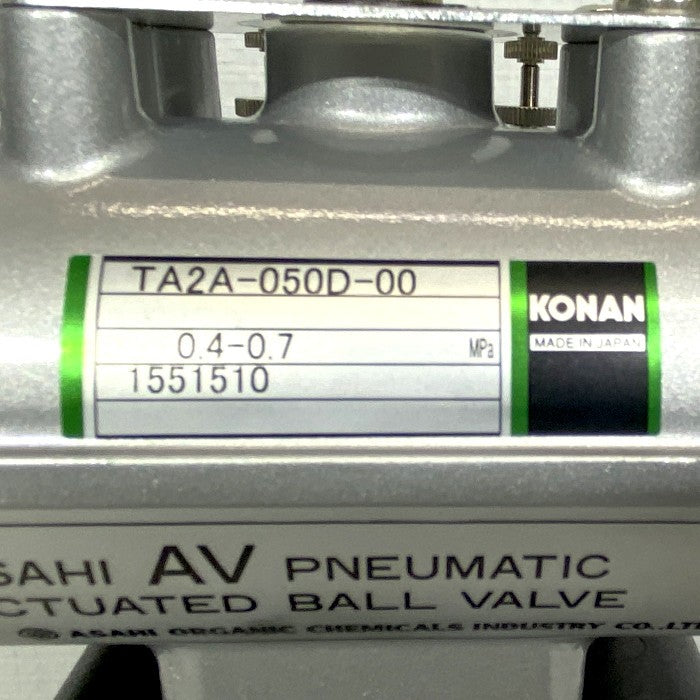 ASAHI AV　ボールバルブ21型α　A2AKFUESJ040 TA2A-050D-00 4N3S102K-W5-G31193