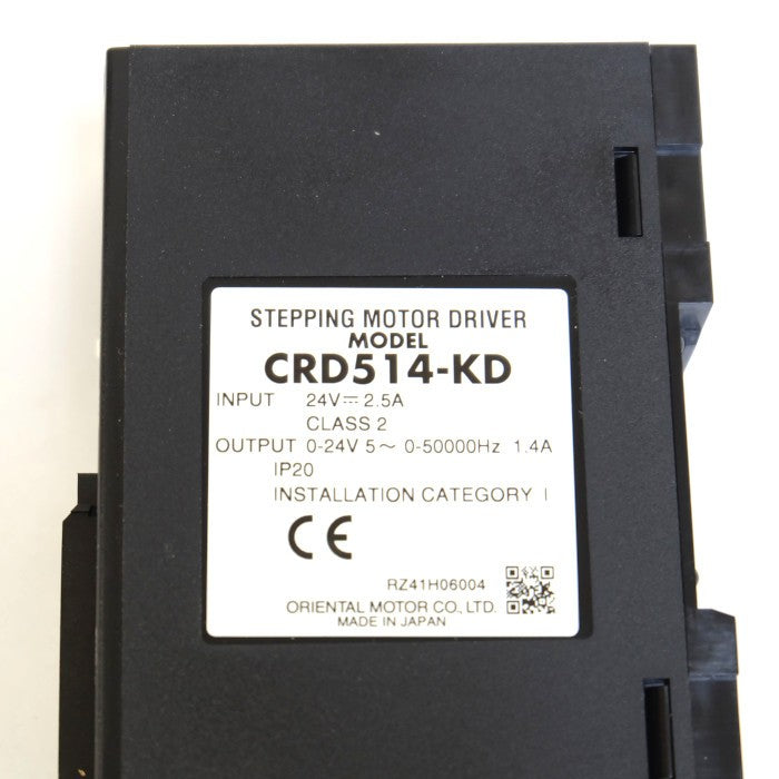 オリエンタルモーター　ステッピングモーター用ドライバ （取付プレート無し）　CRD514-KD